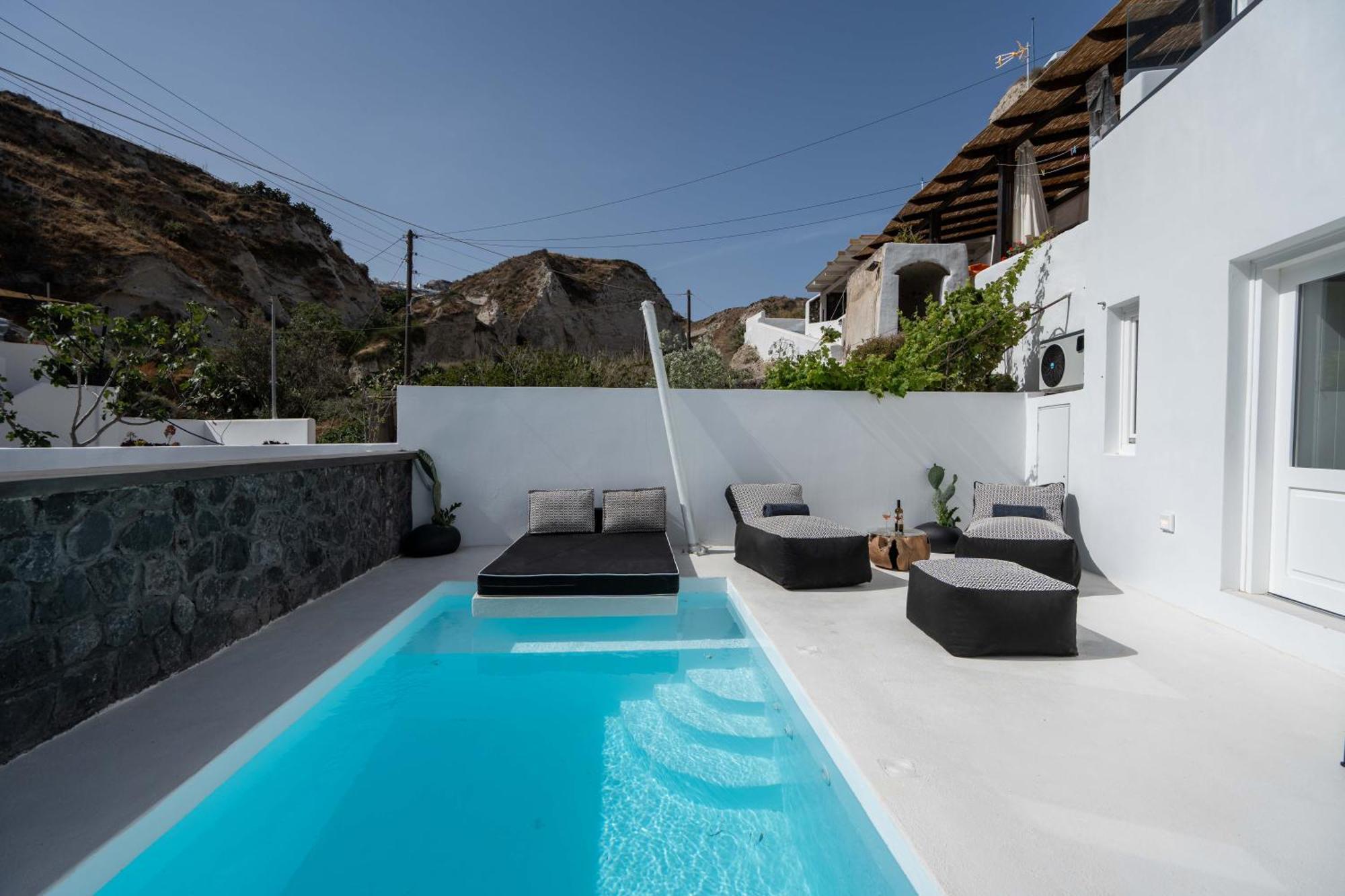 The Magic Luxury Cave Suites Vóthon Kültér fotó