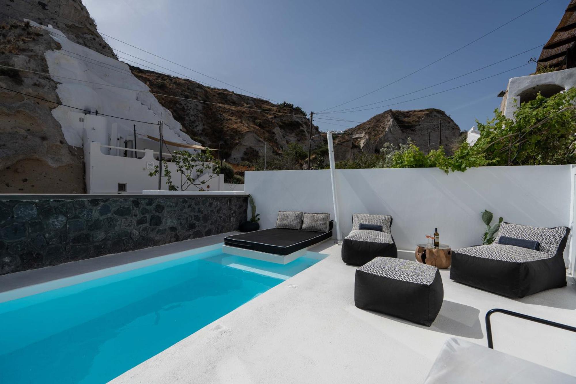 The Magic Luxury Cave Suites Vóthon Kültér fotó