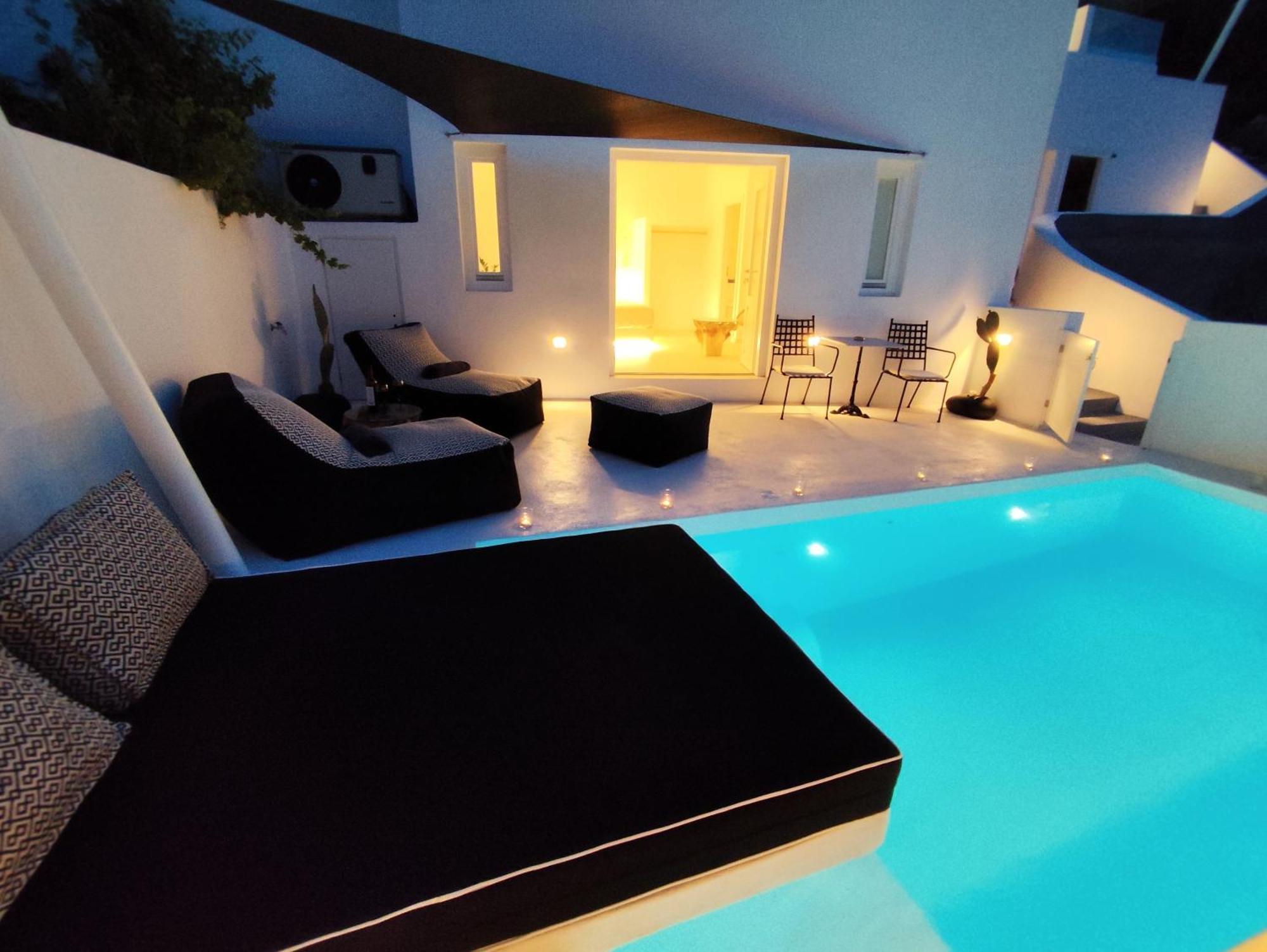 The Magic Luxury Cave Suites Vóthon Kültér fotó