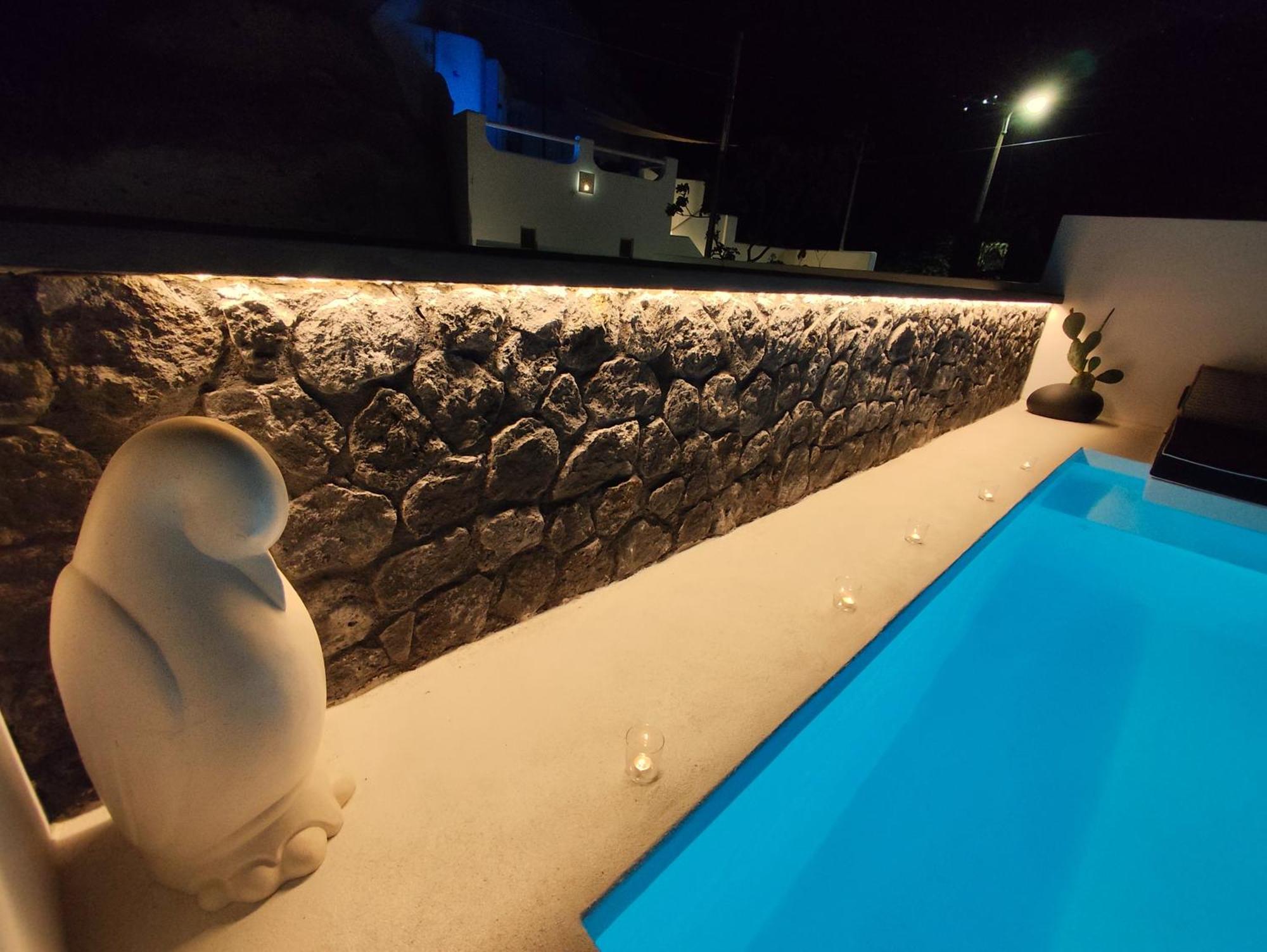 The Magic Luxury Cave Suites Vóthon Kültér fotó