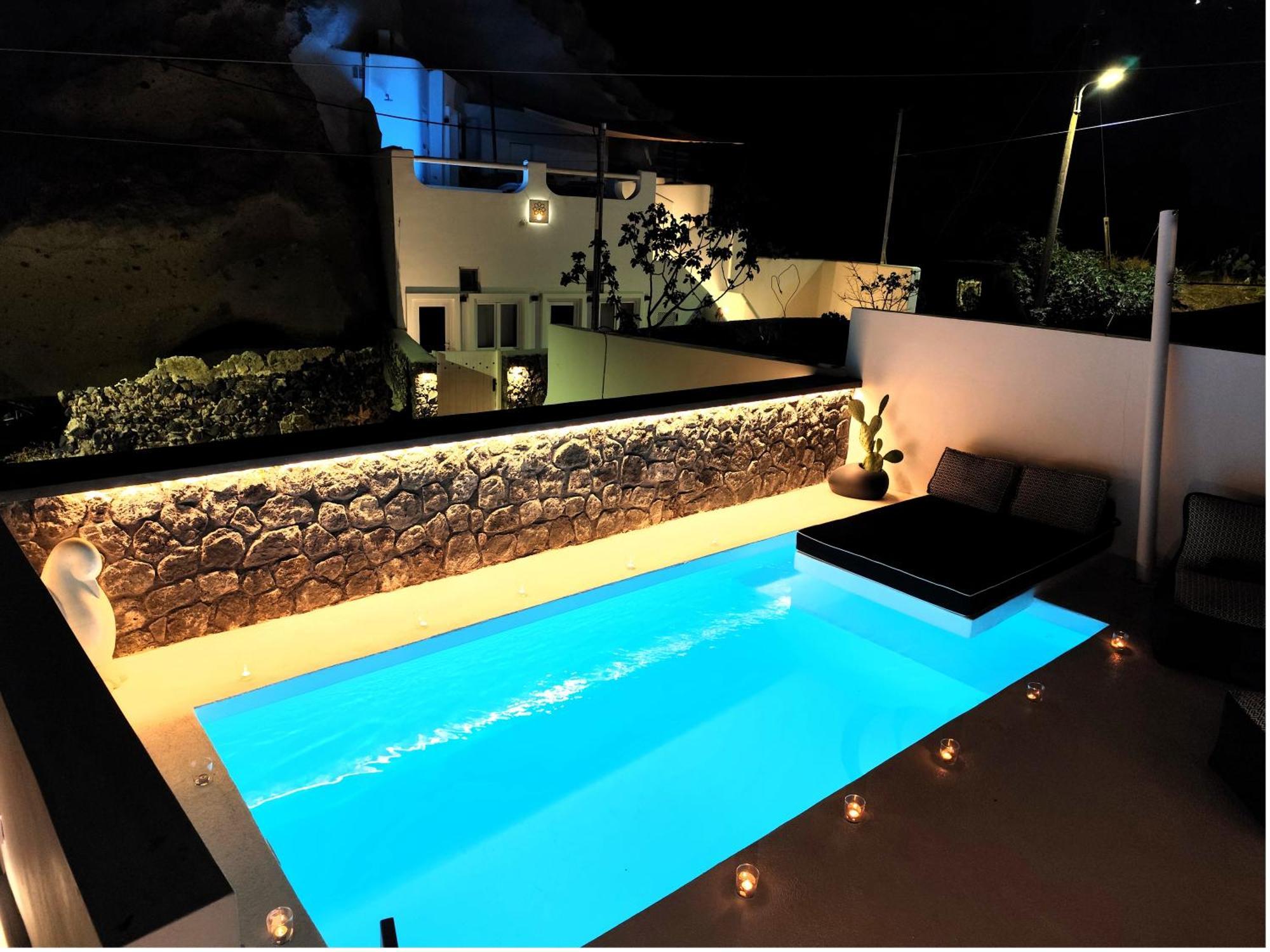 The Magic Luxury Cave Suites Vóthon Kültér fotó