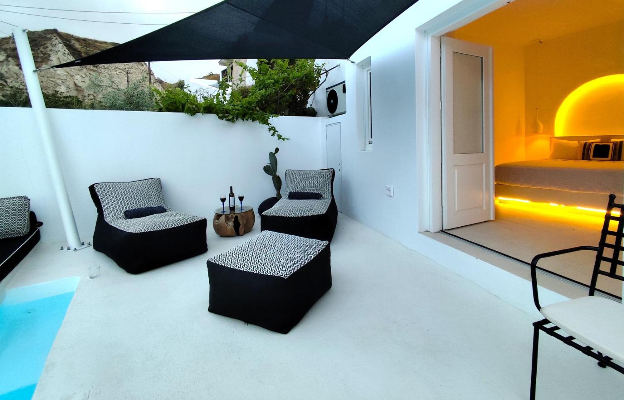 The Magic Luxury Cave Suites Vóthon Kültér fotó