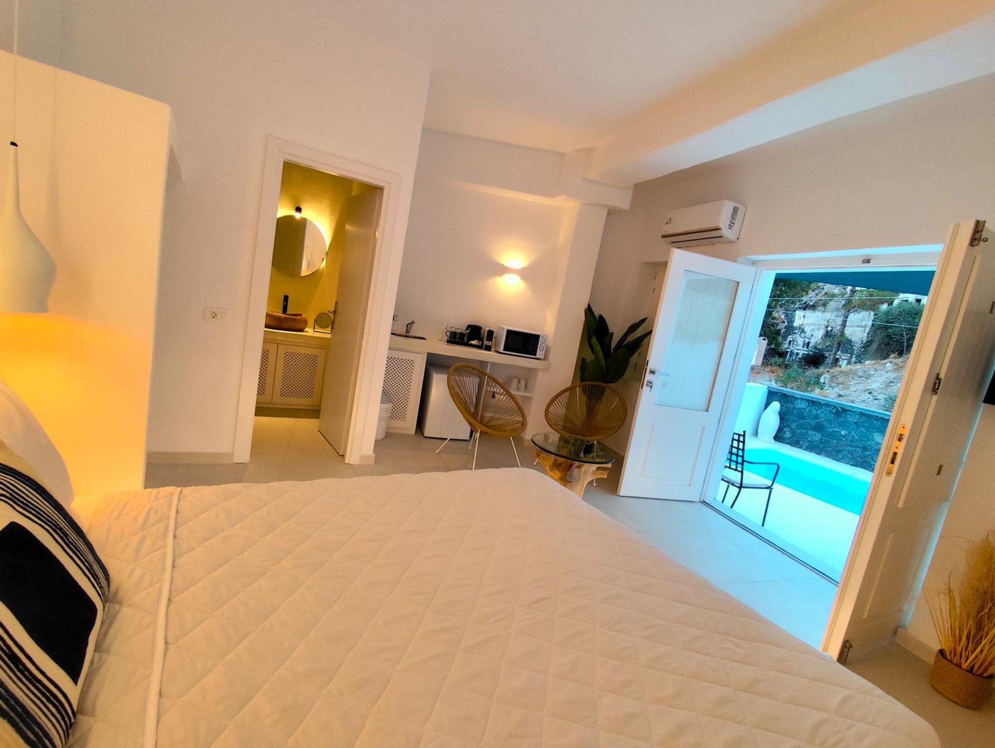 The Magic Luxury Cave Suites Vóthon Kültér fotó