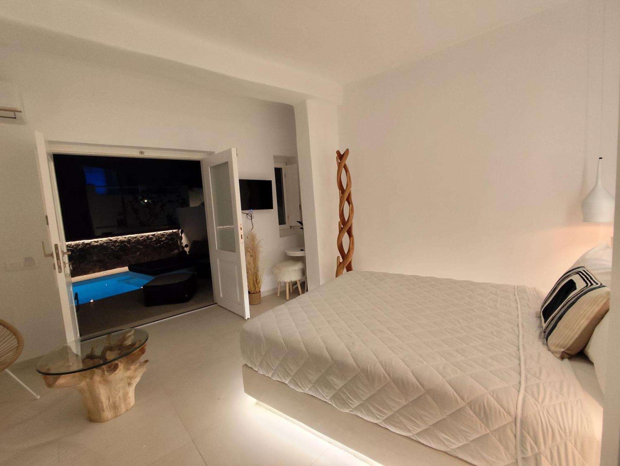 The Magic Luxury Cave Suites Vóthon Szoba fotó