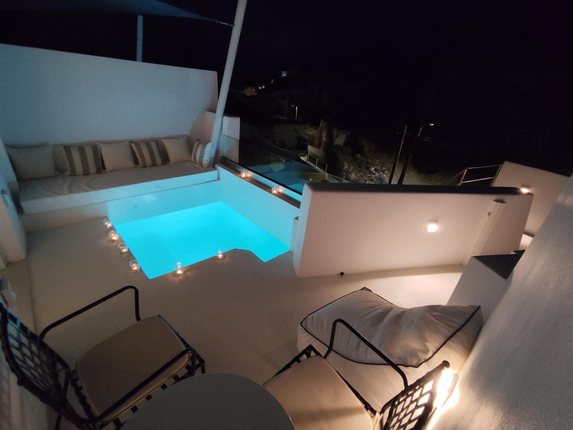 The Magic Luxury Cave Suites Vóthon Kültér fotó
