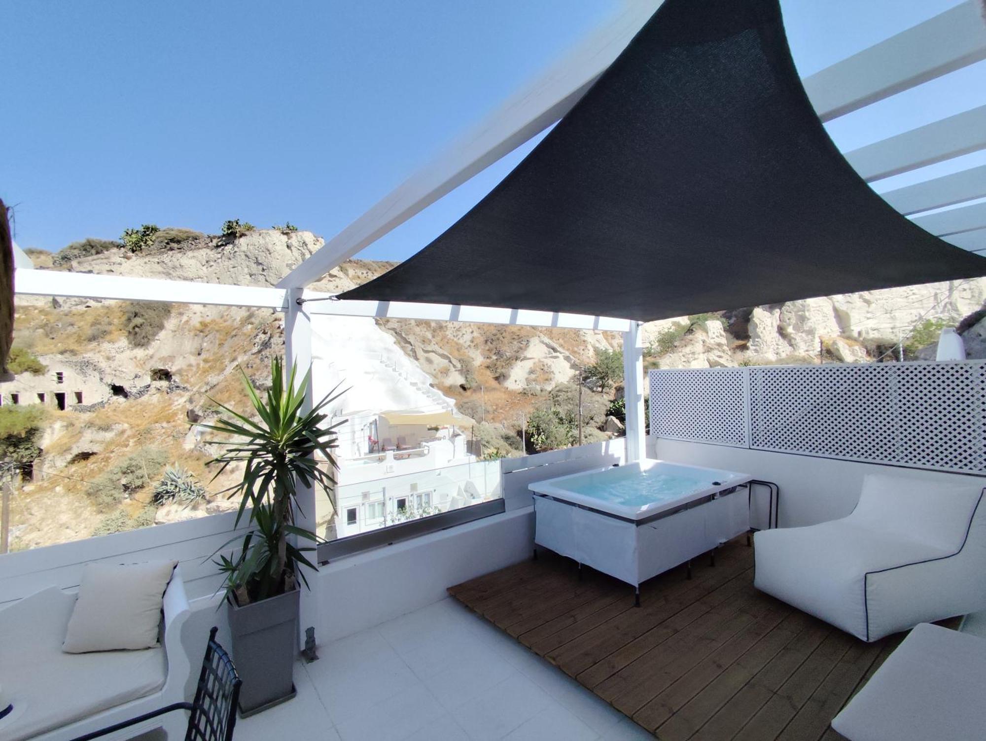 The Magic Luxury Cave Suites Vóthon Kültér fotó
