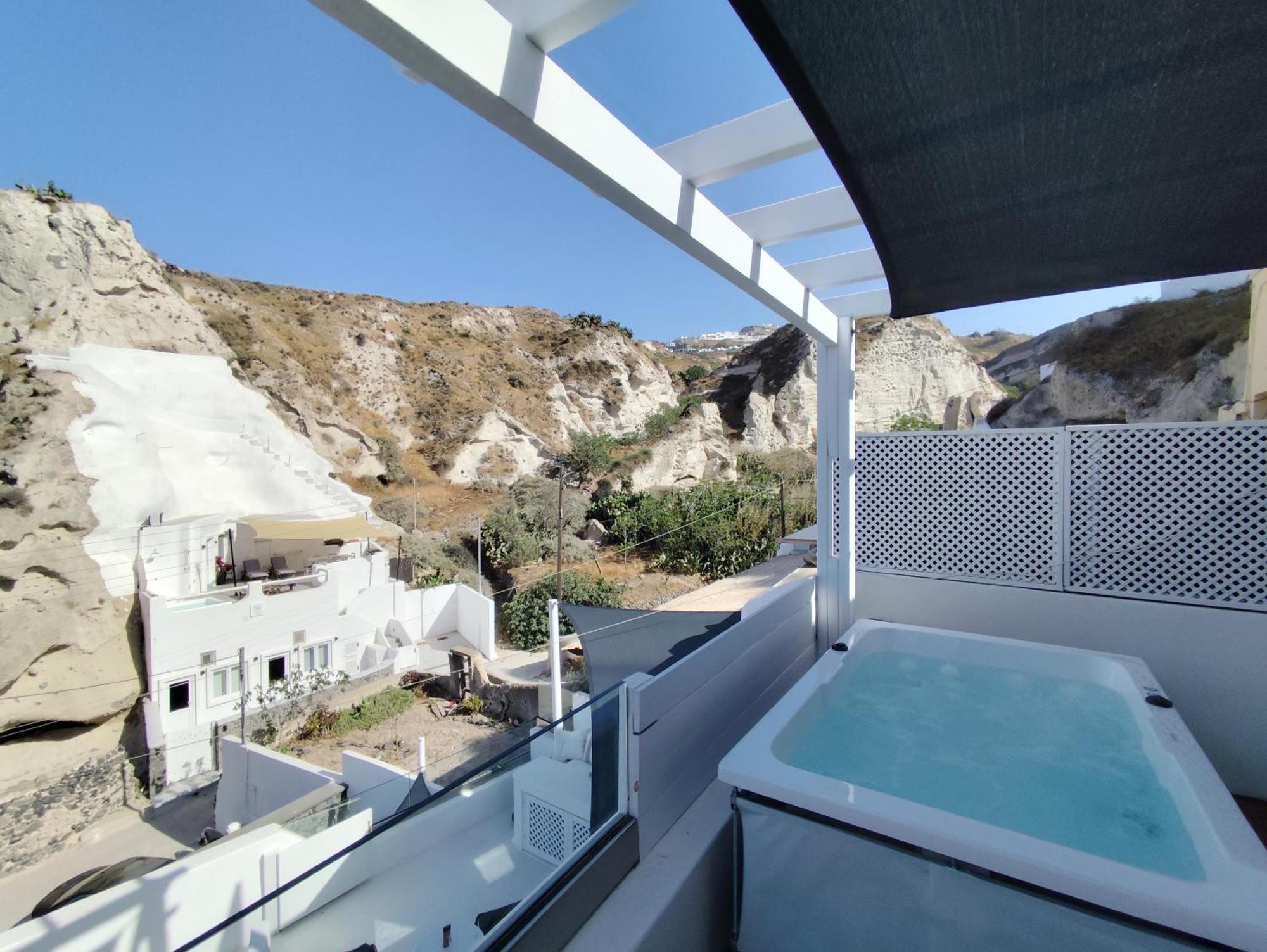 The Magic Luxury Cave Suites Vóthon Kültér fotó