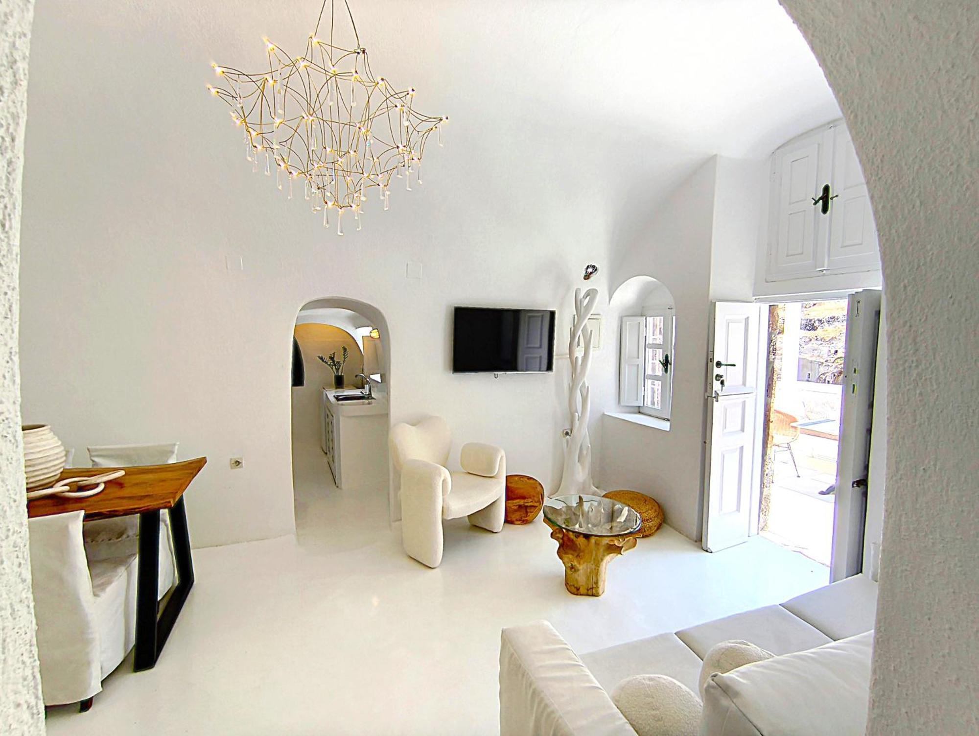 The Magic Luxury Cave Suites Vóthon Kültér fotó